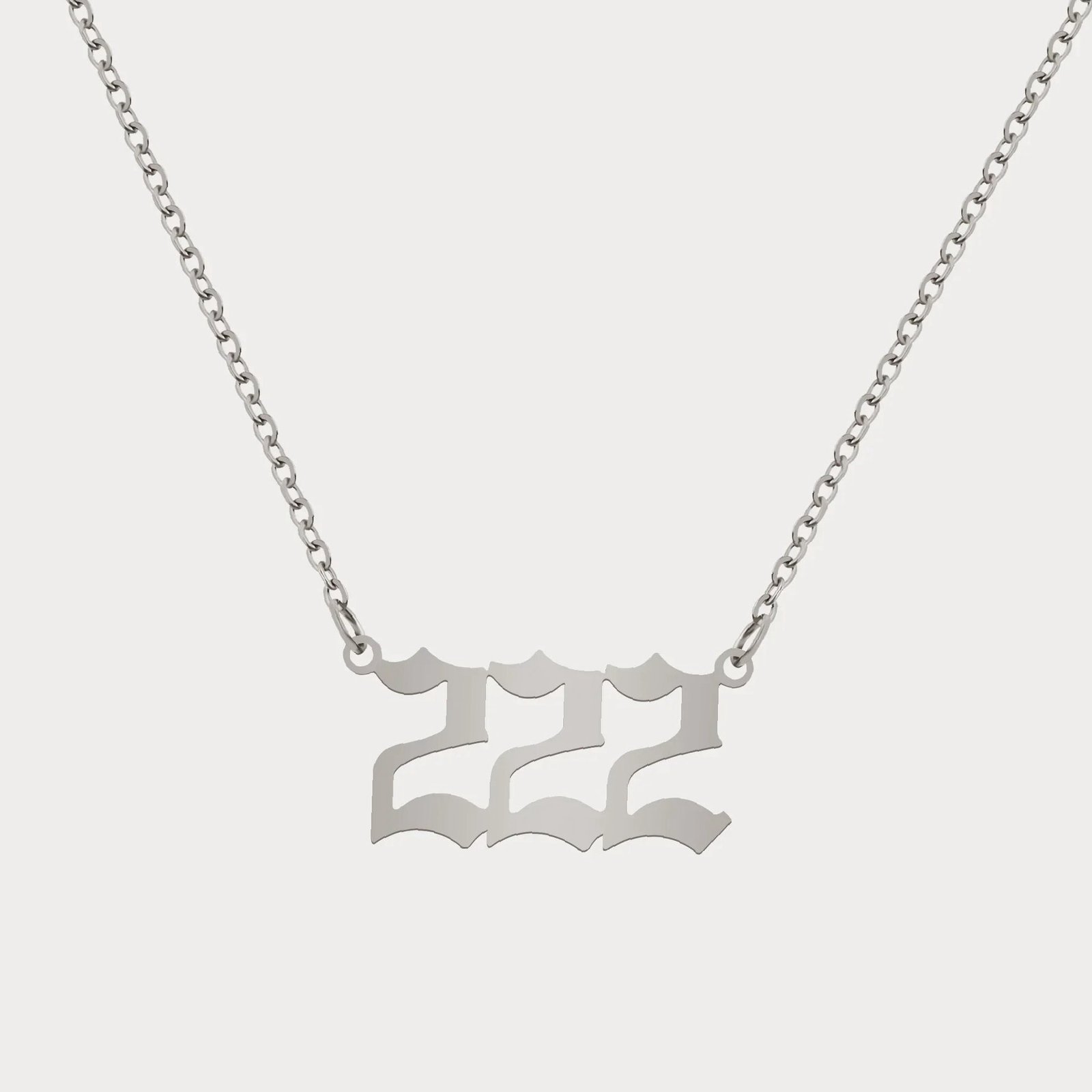 Angel Number Necklace | Custom 18K Gold Plated Name Necklace - Engravely - Image 7