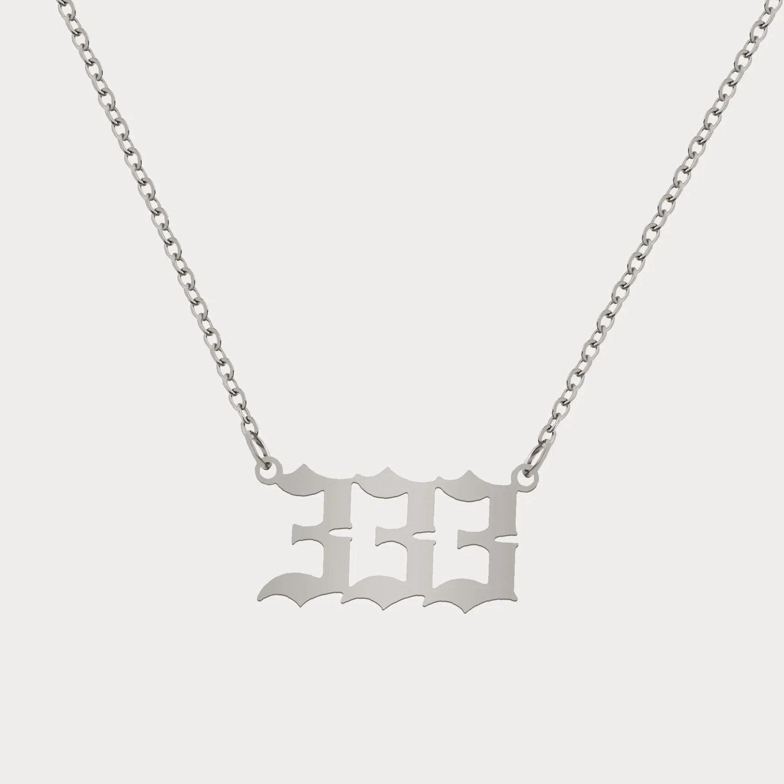 Angel Number Necklace | Custom 18K Gold Plated Name Necklace - Engravely - Image 8