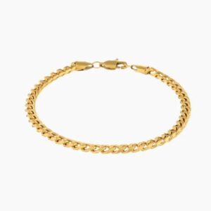 Cuban Link Anklet - 5mm | Custom Stainless Steel Anklet - Engravely