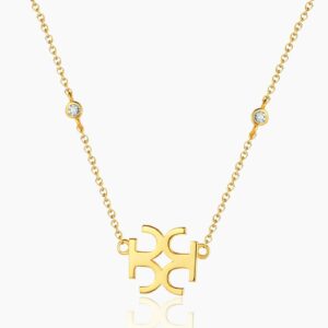 Dorado Pendant Necklace | Custom Premium Metal Alloy Name Necklace - Engravely