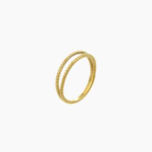 Eng ravely Double Rope Ring