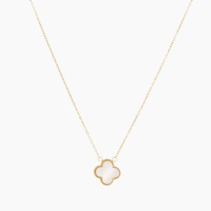 Eng ravely Feelin Lucky Pendant Necklace
