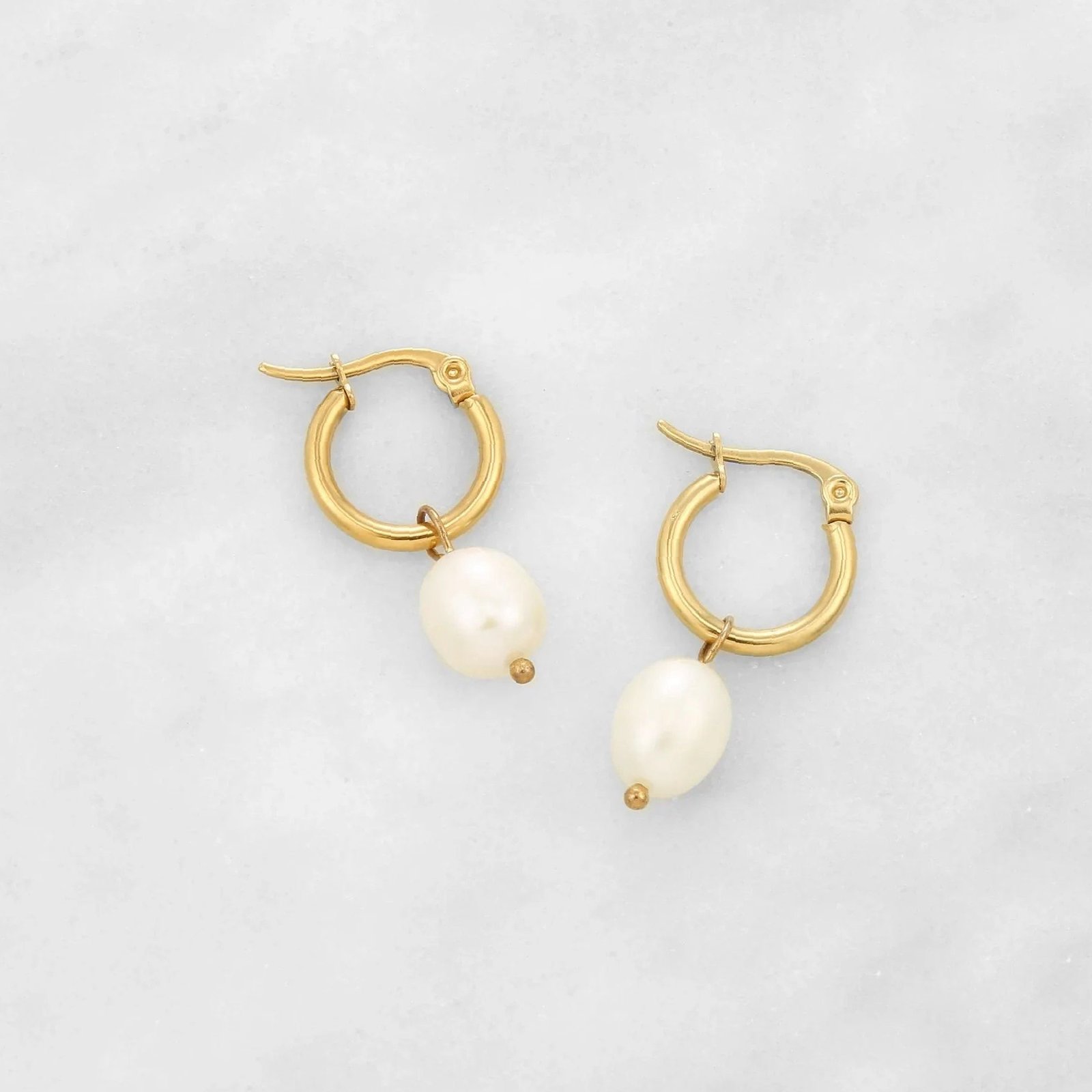 Eng ravely Freshwater Pearl Charm Earrings - Image 6