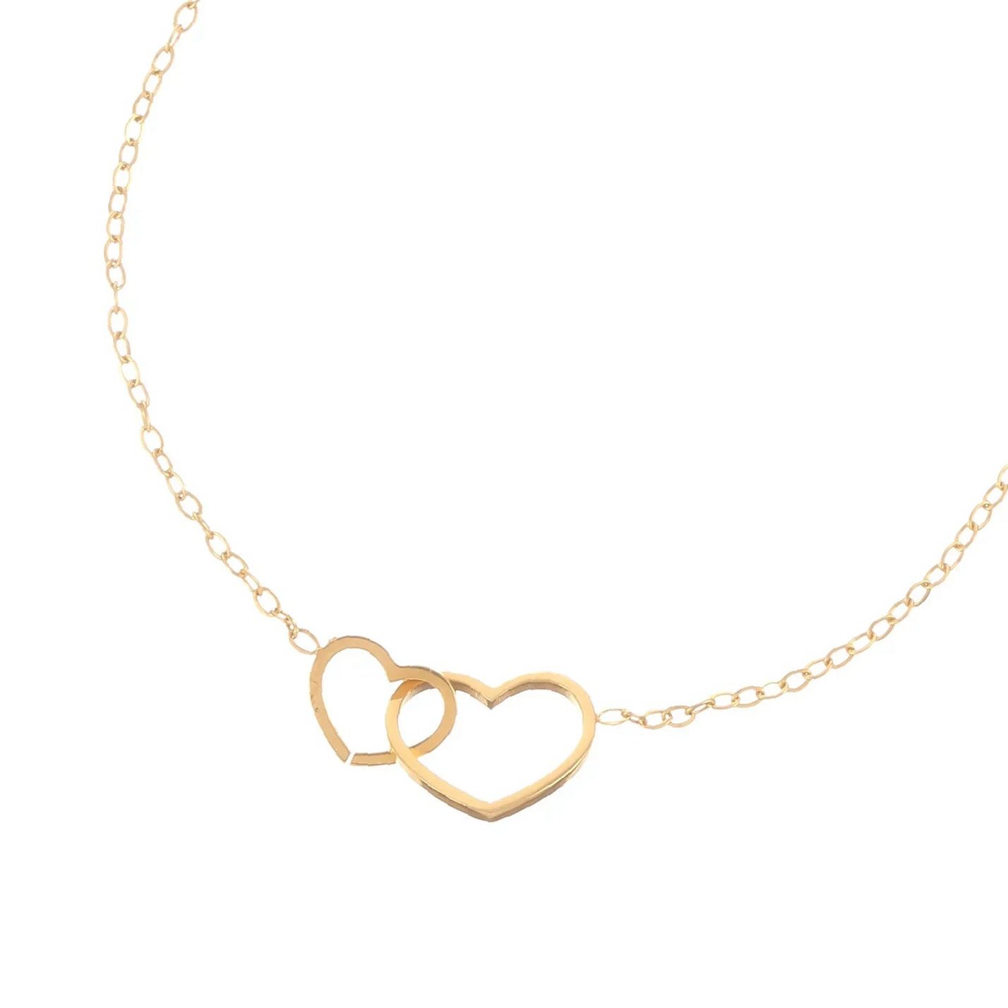 Heart Link Anklet | Custom Premium Metal Alloy Anklet - Engravely - Image 7