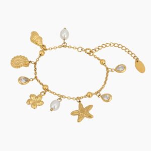 Sirenita Bracelet | Custom Premium Metal Alloy Bracelet - Engravely