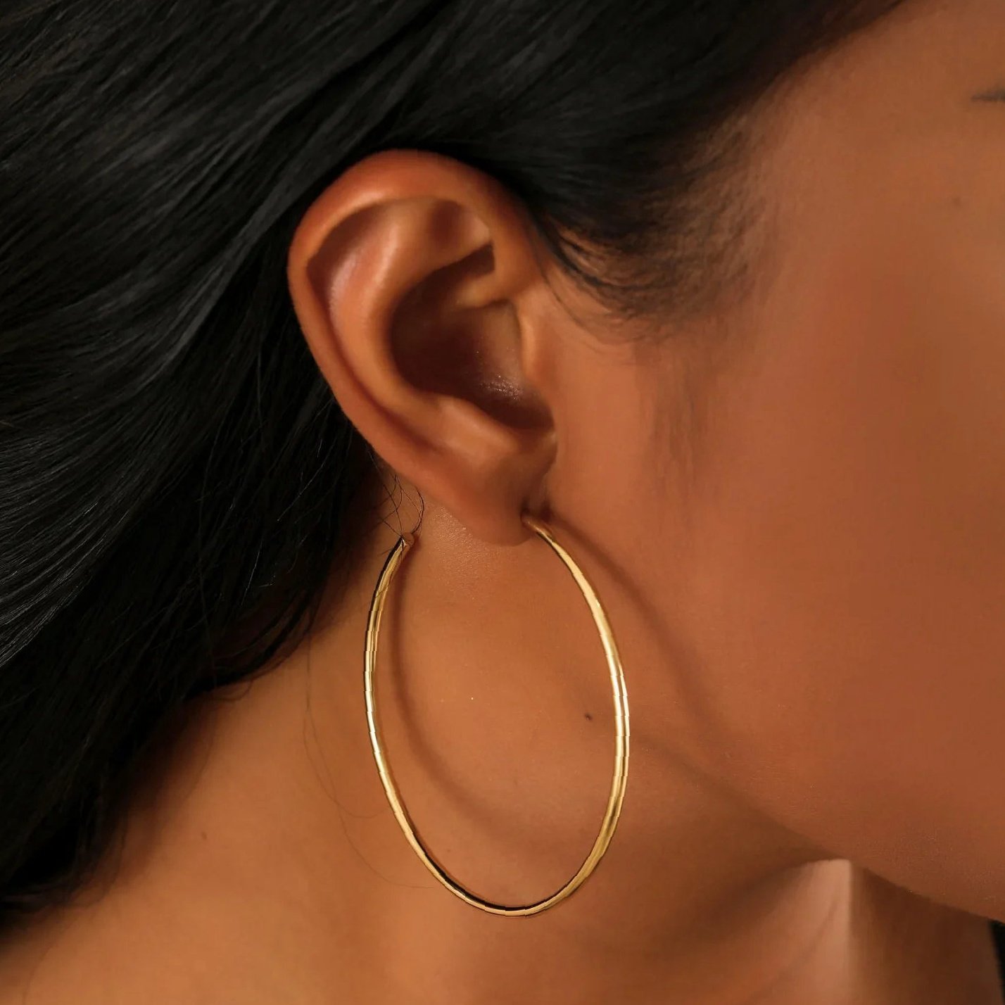 Hoop Earrings | Custom Premium Metal Alloy Earrings - Engravely - Image 5