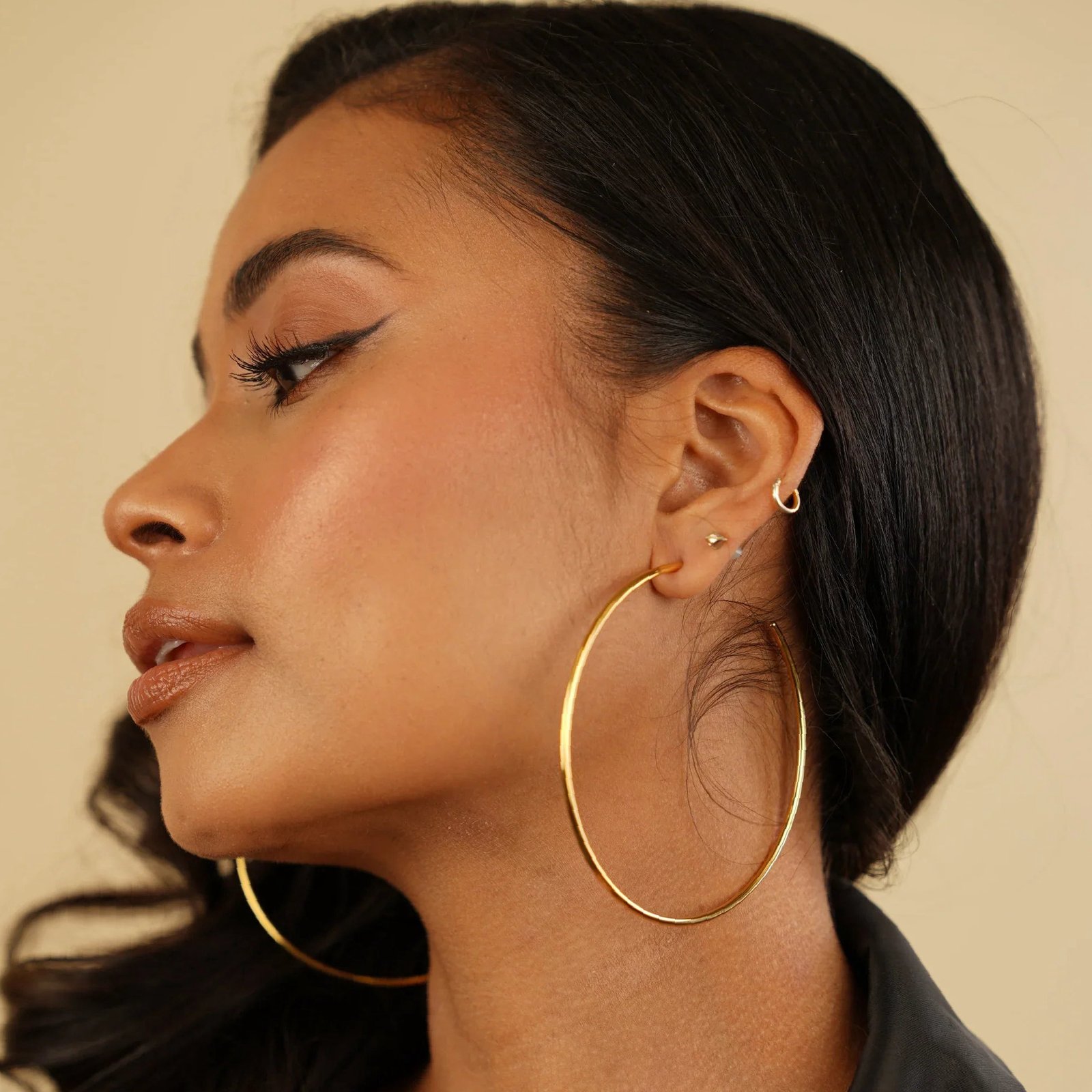 Hoop Earrings | Custom Premium Metal Alloy Earrings - Engravely - Image 6