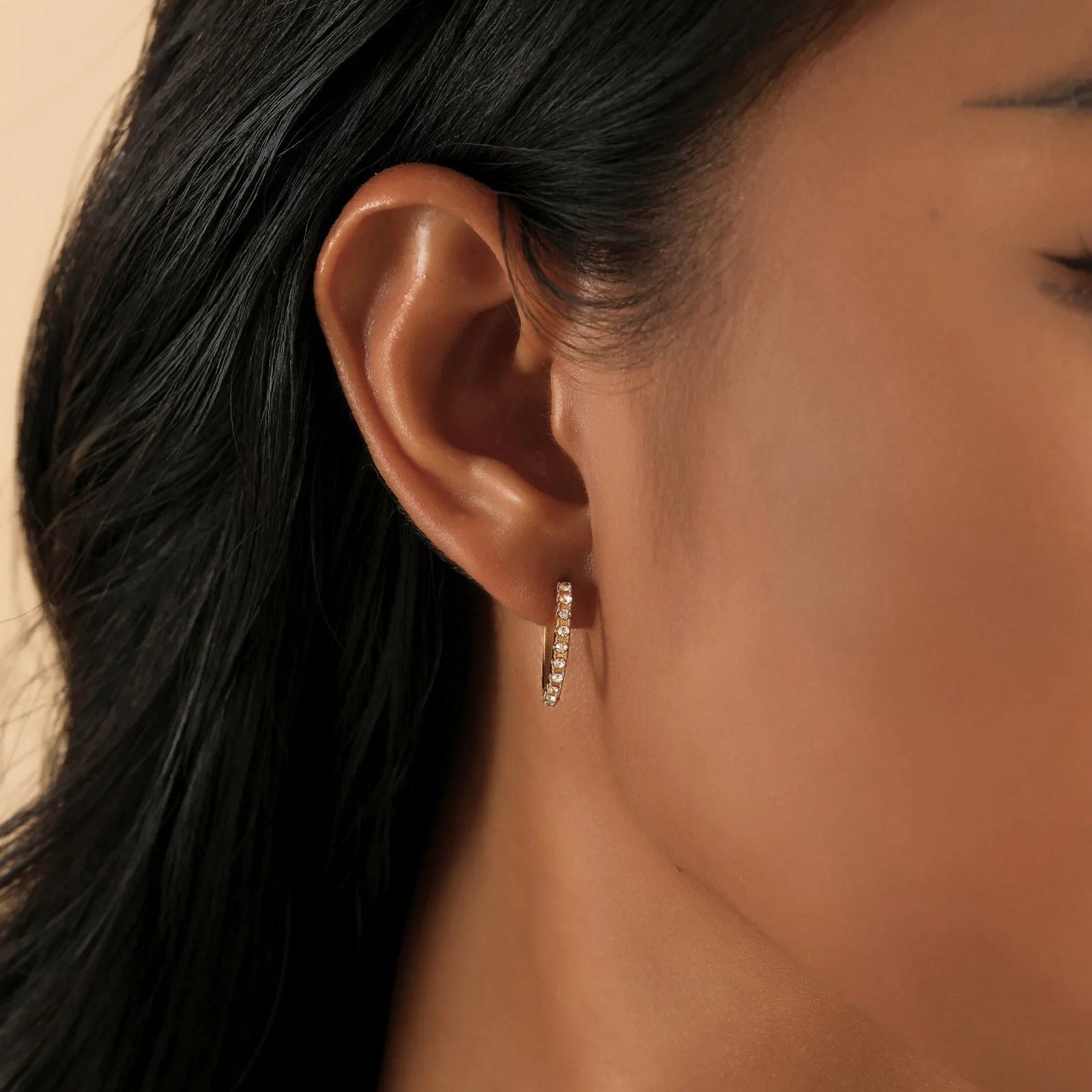 Eng ravely Iced Eternity Earrings - Image 3