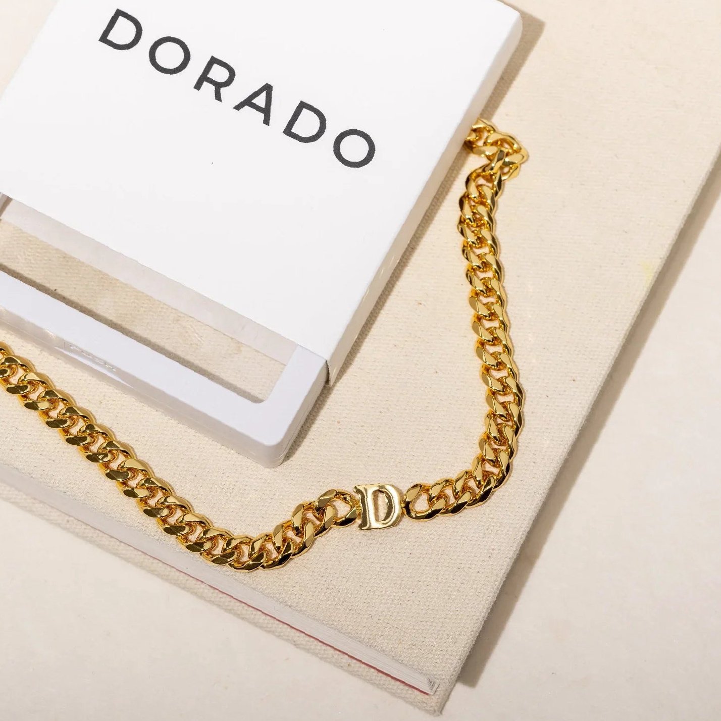 Eng ravely Kids Letter Choker with XL Cuban - Image 4