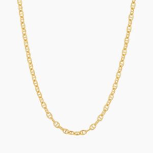 Mariner Chain - 2mm | Custom Premium Metal Alloy Name Necklace - Engravely
