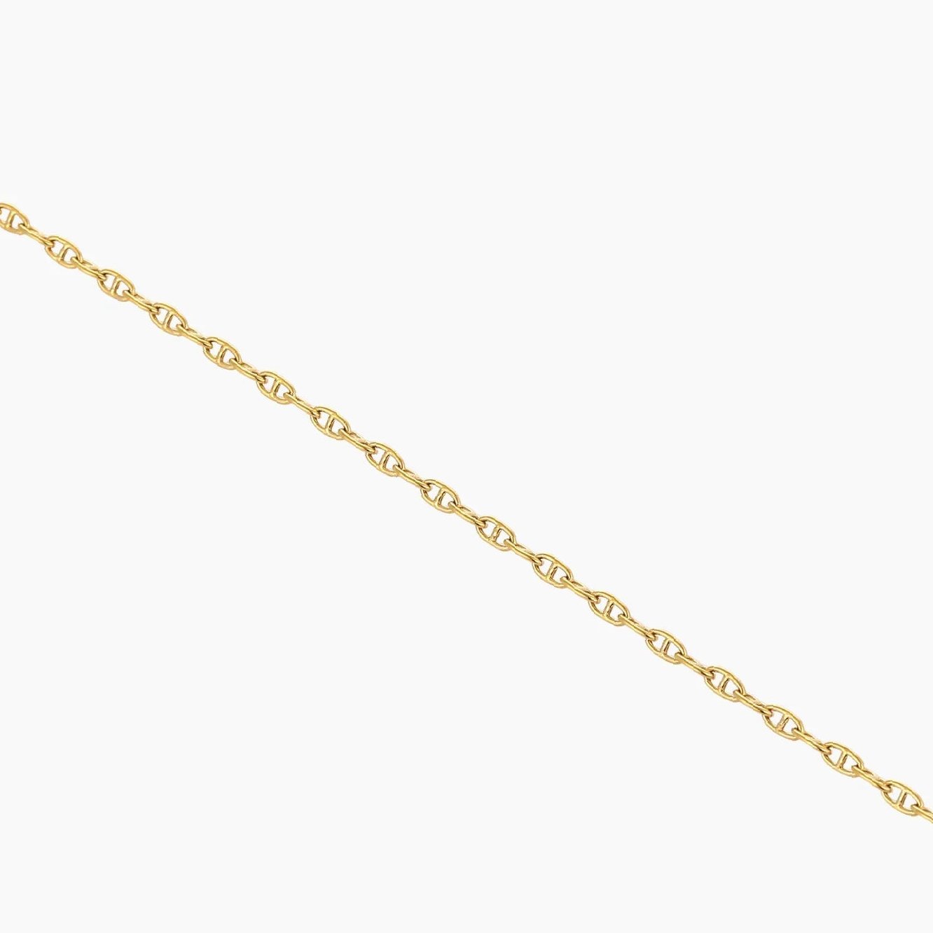 Mariner Chain Bracelet - 2mm | Custom Premium Metal Alloy Name Necklace - Engravely - Image 3