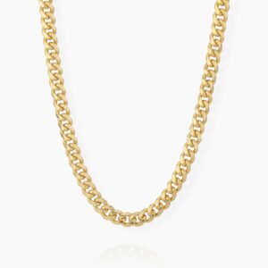 Eng ravely Mens Miami Cuban Link Chain -