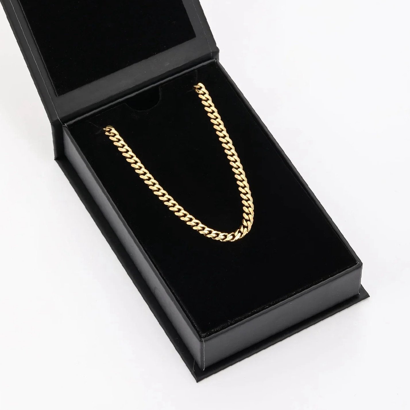 Eng ravely Mens Miami Cuban Link Chain - - Image 4