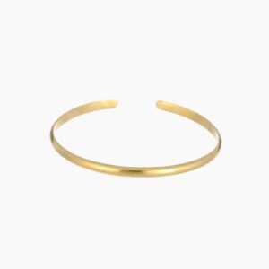 Minimal Bangle Bracelet | Custom Premium Metal Alloy Bracelet - Engravely