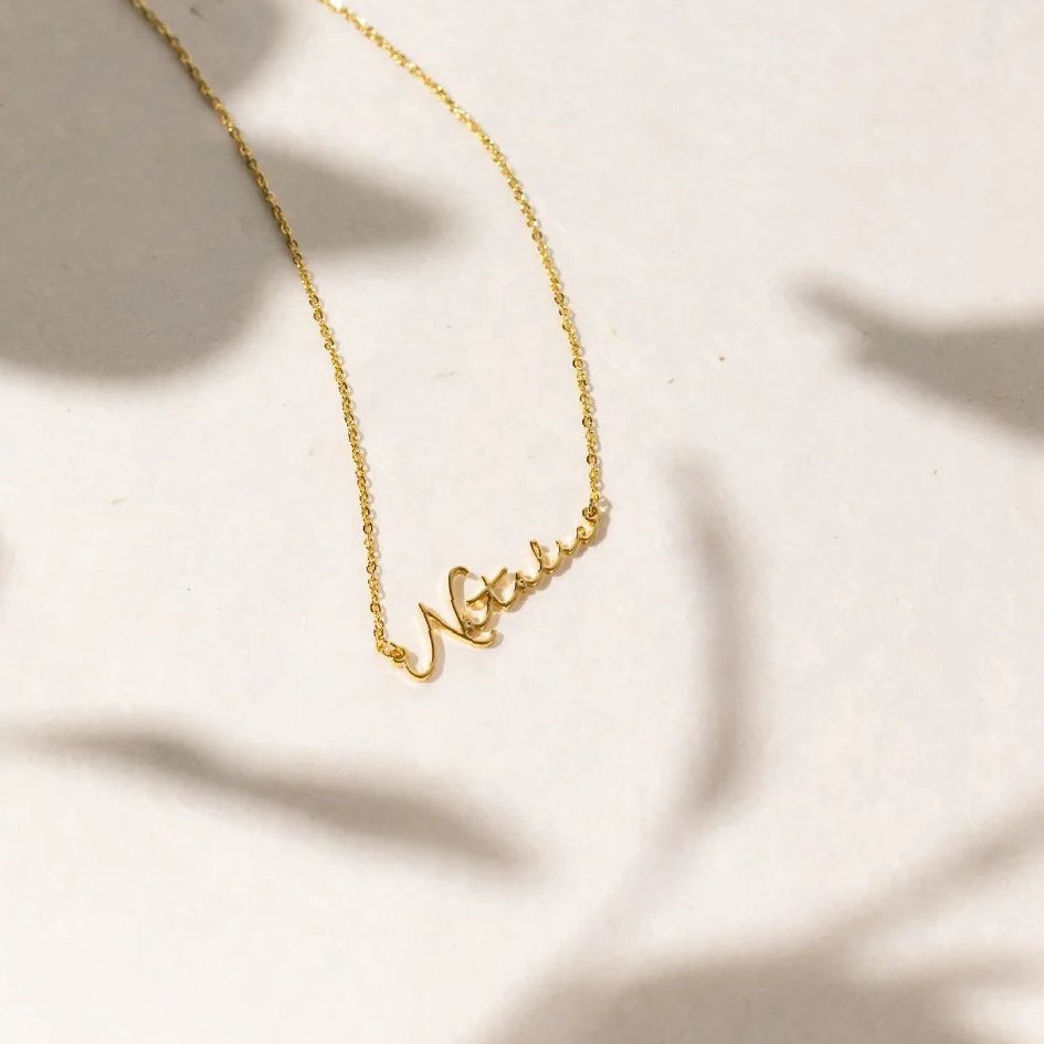Eng ravely Mon Petit Name Necklace - Image 5