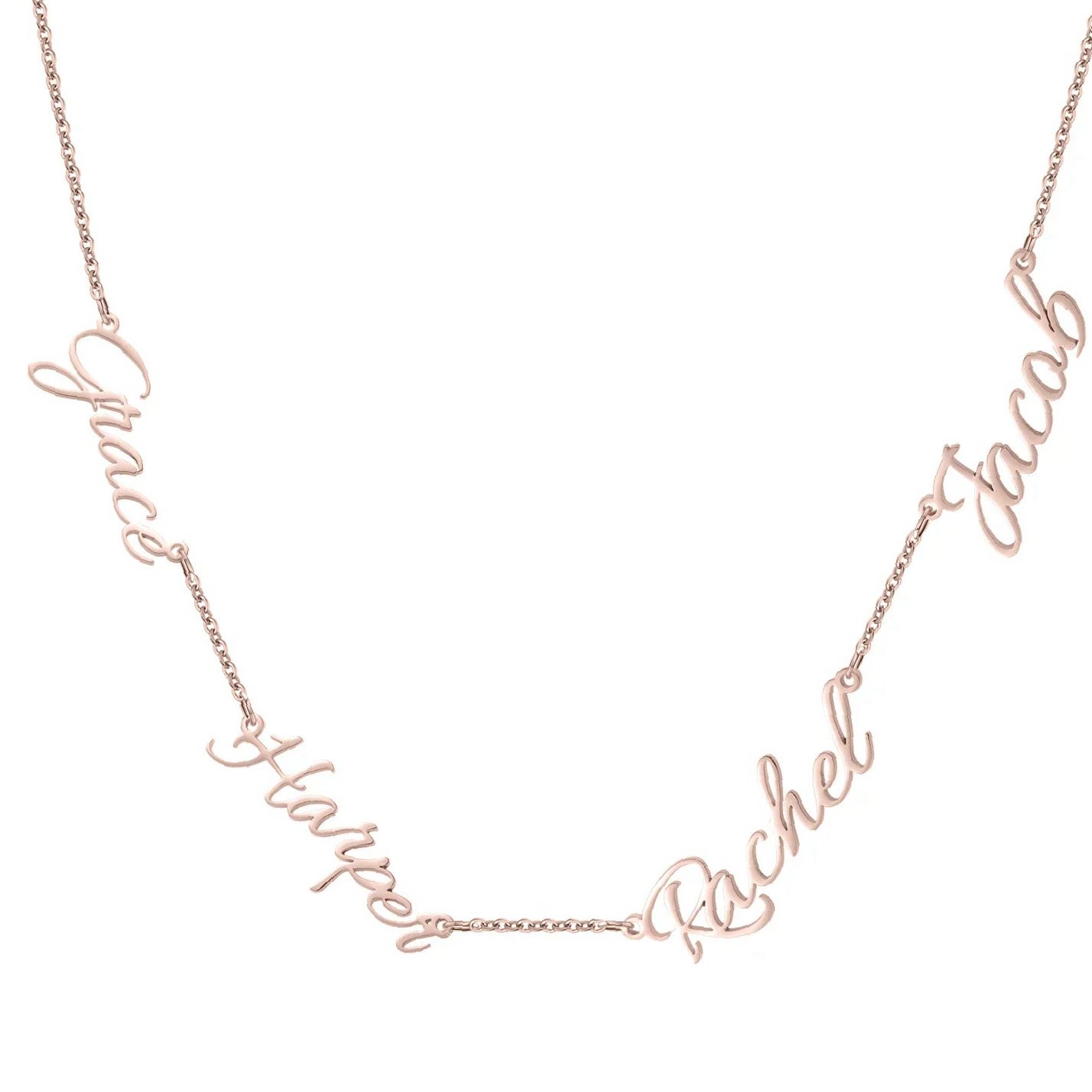 Eng ravely Multi Name Necklace - Image 8