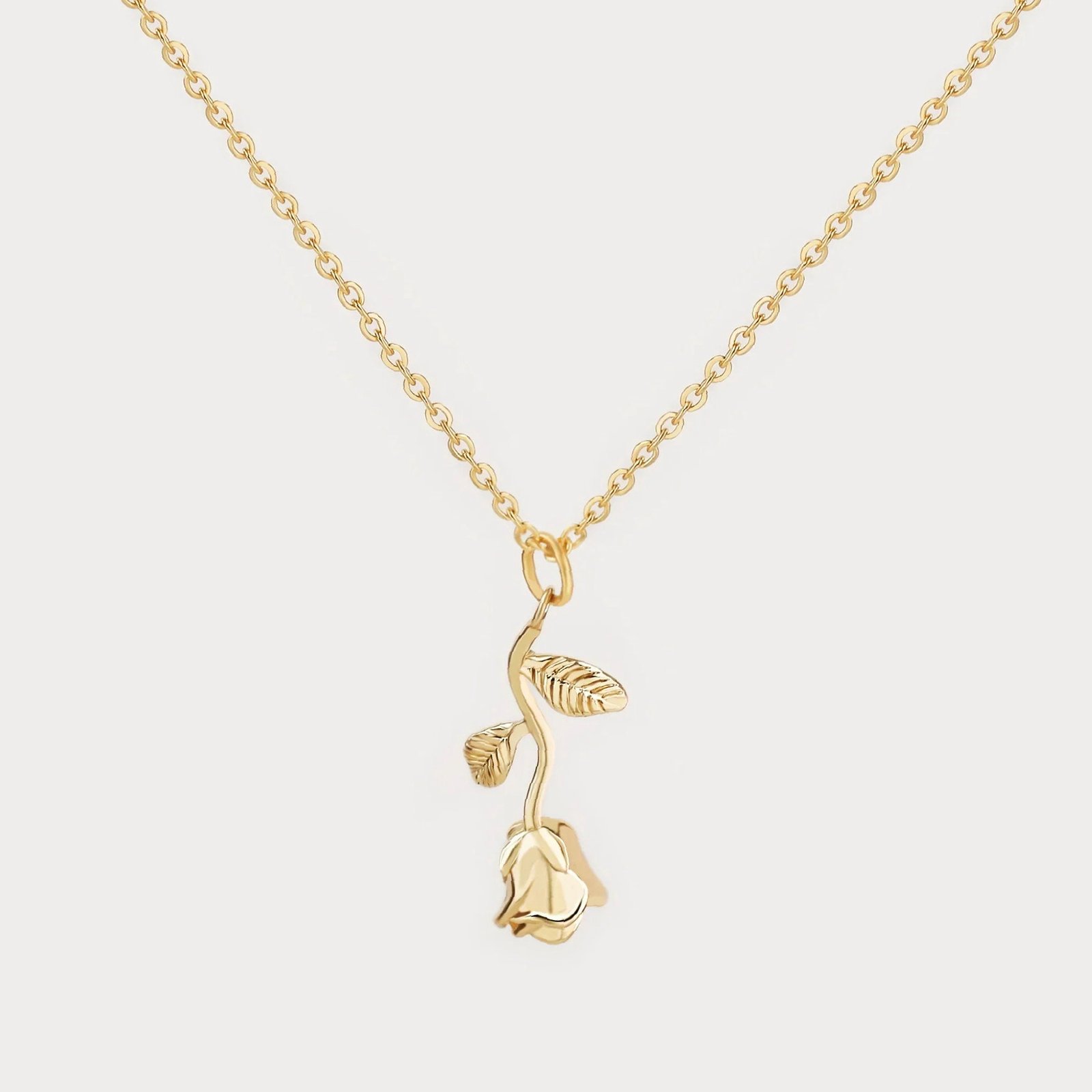 Eng ravely Rose Pendant Necklace - Image 10
