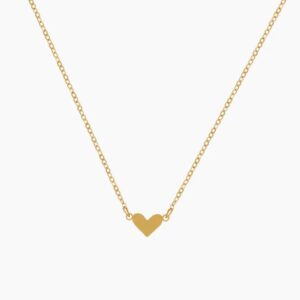 Eng ravely The Heart Pendant Necklace