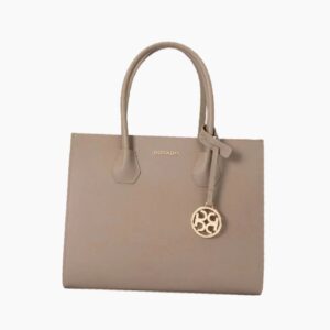 Vastella Tote Bag - Taupe | Engravely Custom Premium Metal Alloy Jewelry