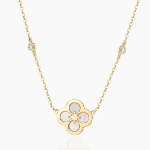 Eng ravely Ventura Clover Necklace