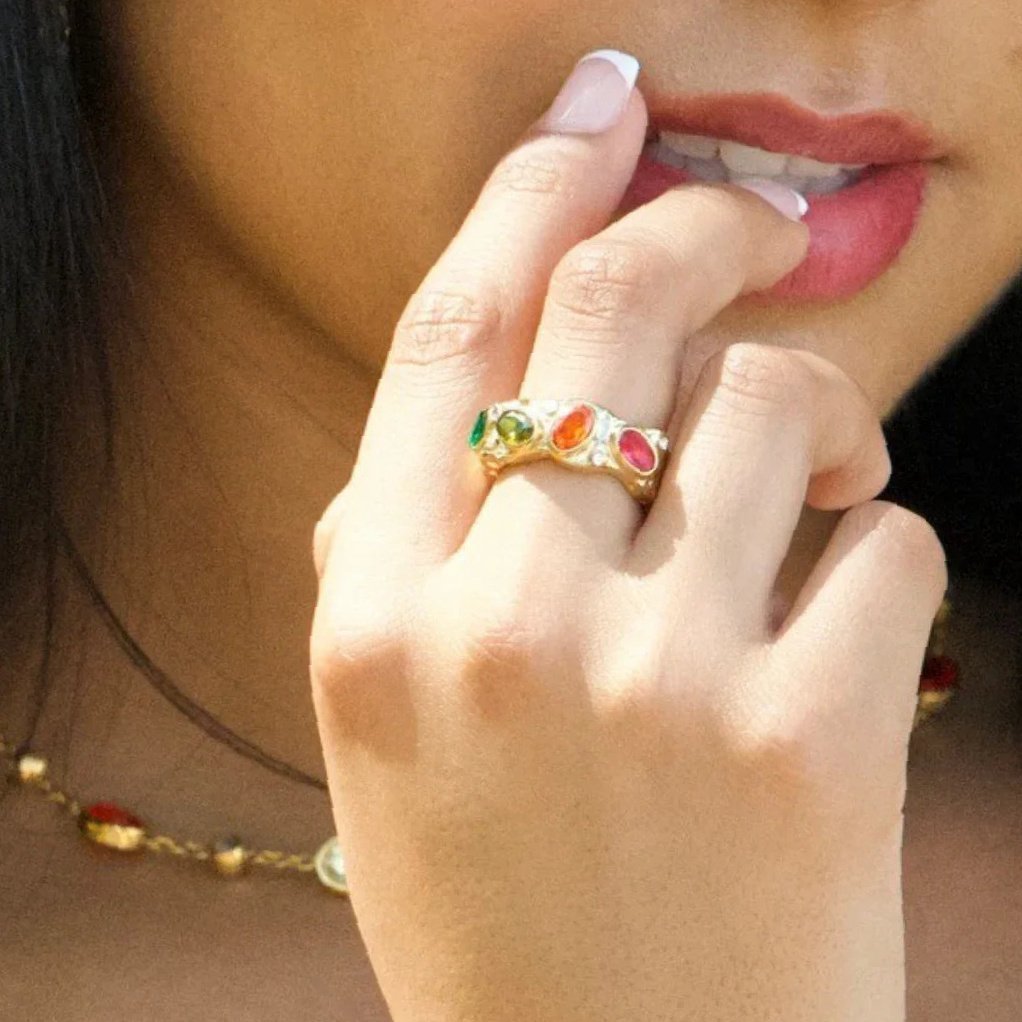 Viva Color Ring | Custom Premium Metal Alloy Ring - Engravely - Image 3