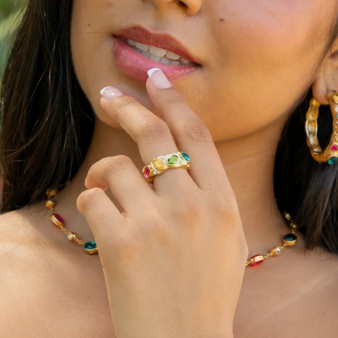 Viva Color Ring | Custom Premium Metal Alloy Ring - Engravely - Image 4