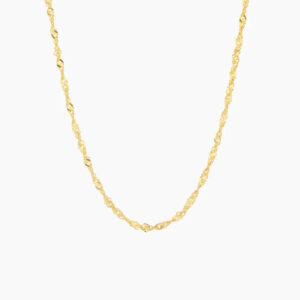 Singapore Chain Necklace 2mm