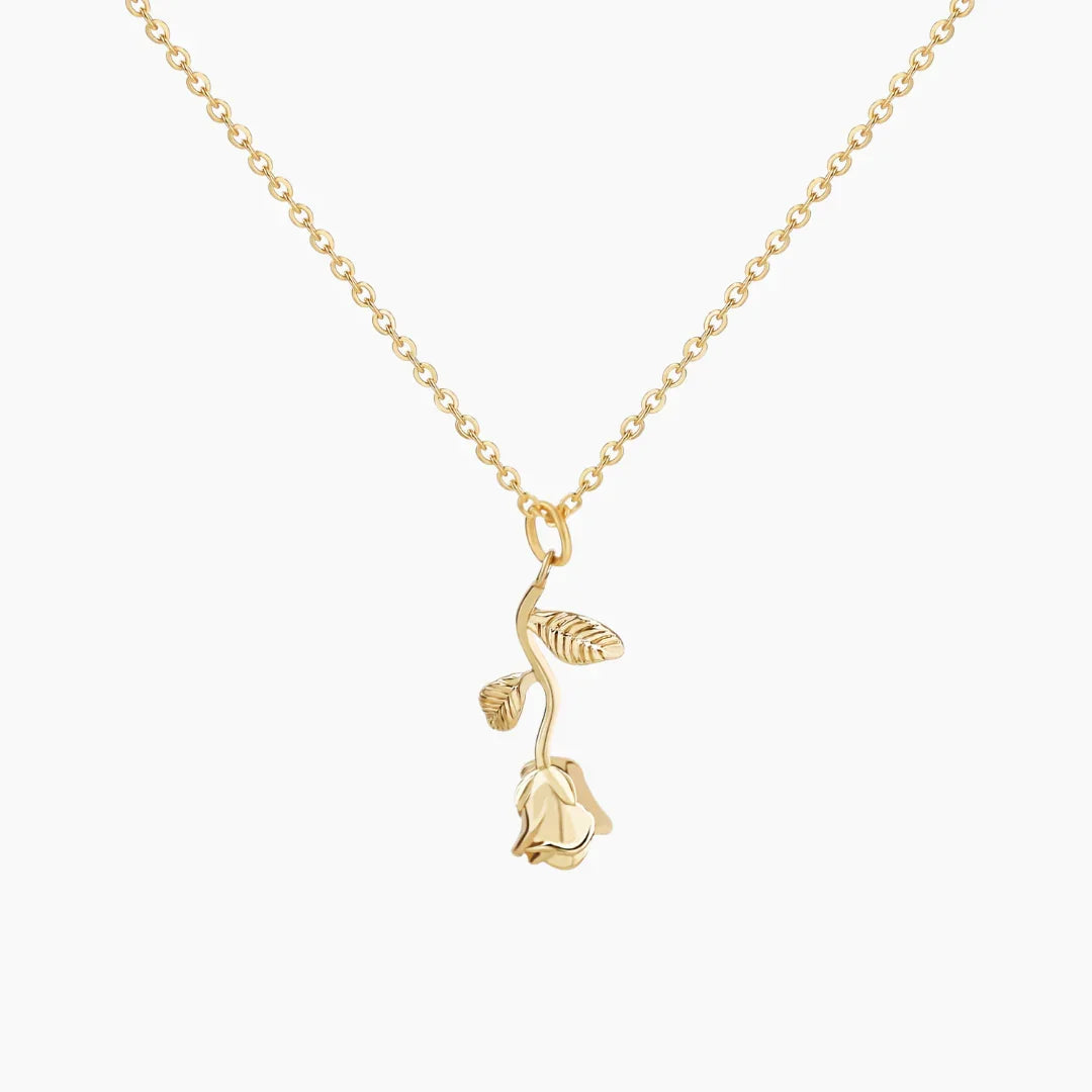 Rose Pendant Necklace