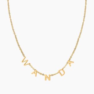 Custom Letter Necklace
