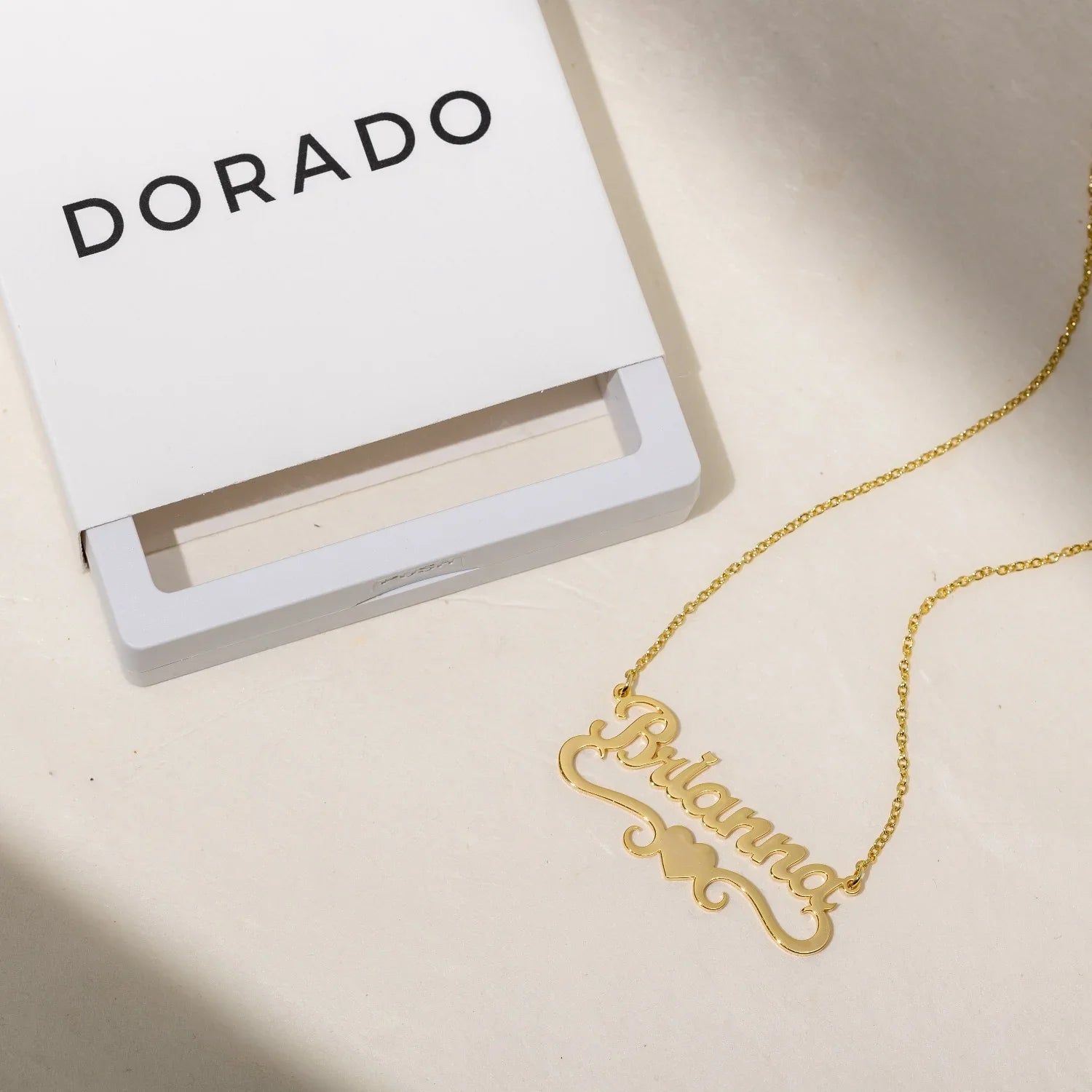 Title Heart Name Necklace - Image 4